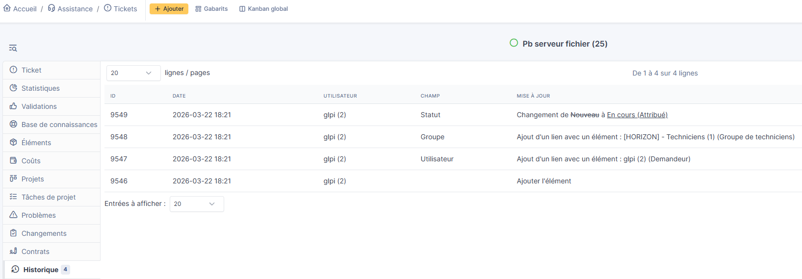 Capture Règle Automatique